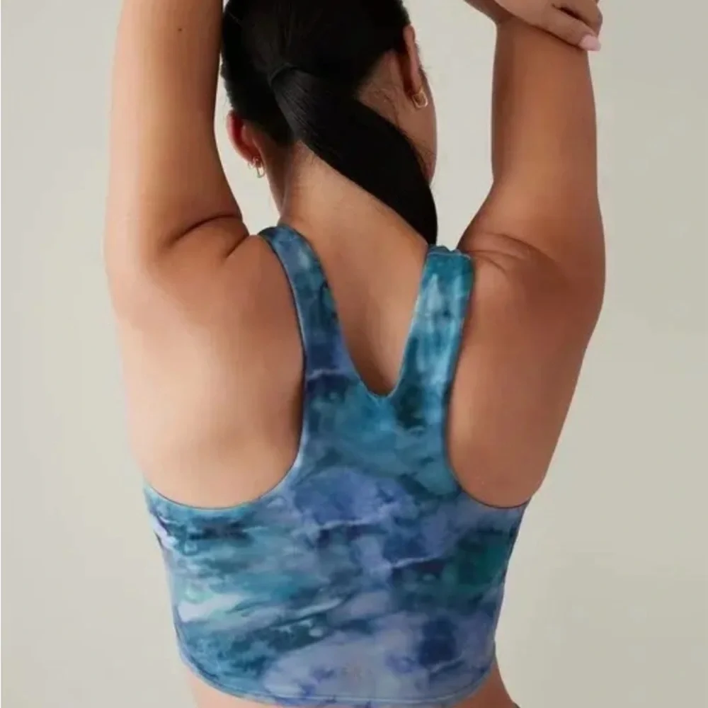 NWT Athleta Conscious Crop Tie Dye Bra
